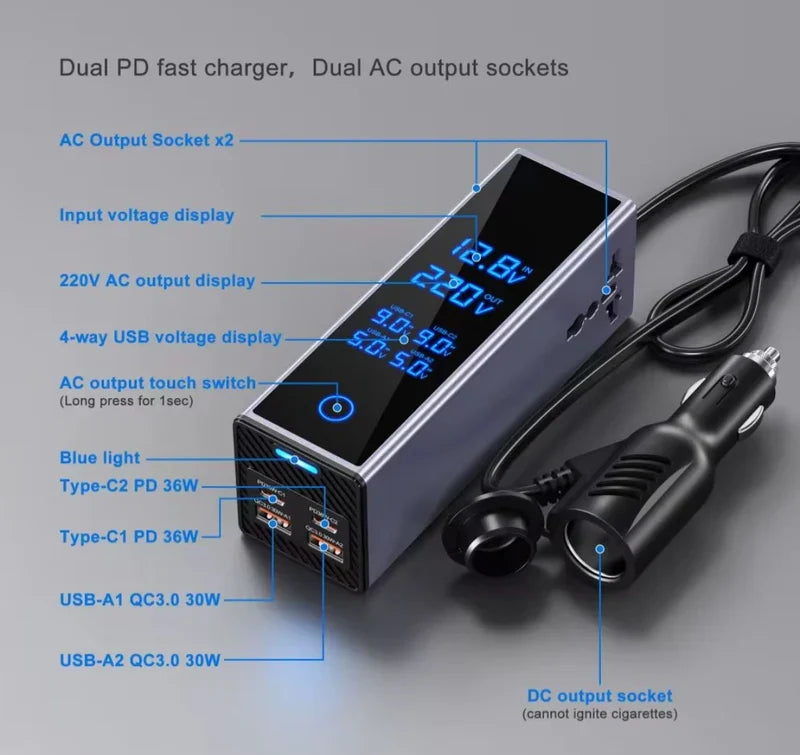 Socket Car Power Inverter ©